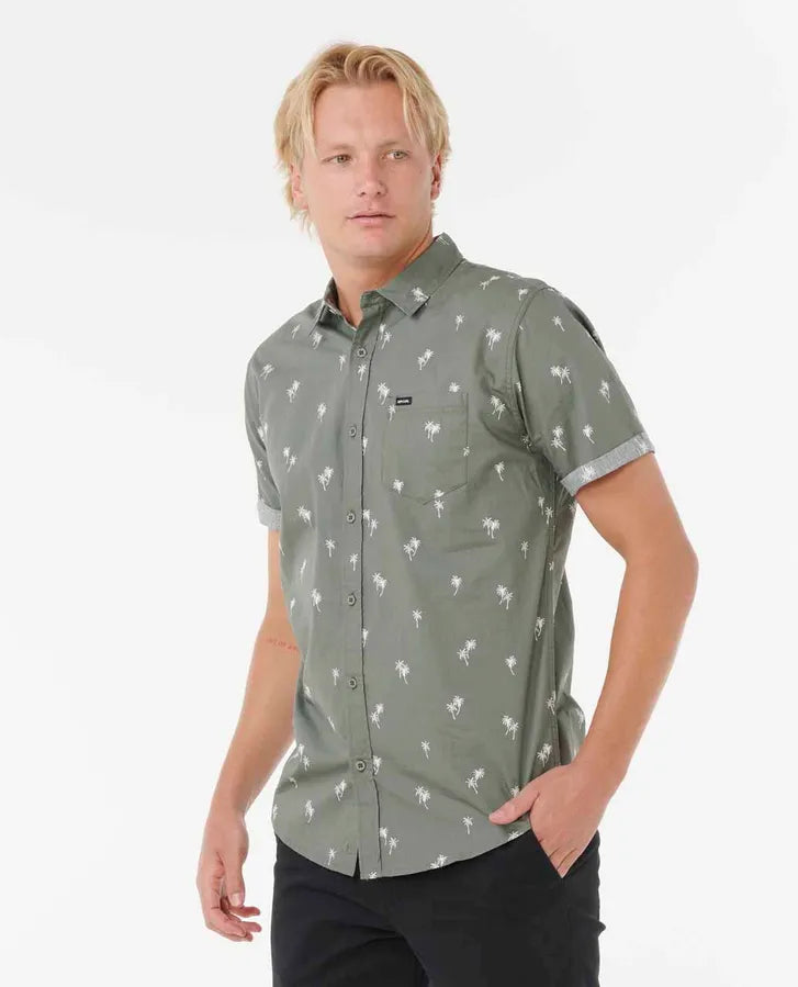 Paradise Palms Short Sleeve Shirt-Willocks Surf
