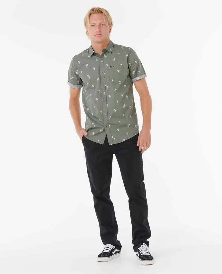 Paradise Palms Short Sleeve Shirt-Willocks Surf