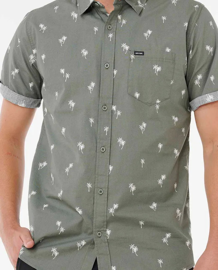 Paradise Palms Short Sleeve Shirt-Willocks Surf
