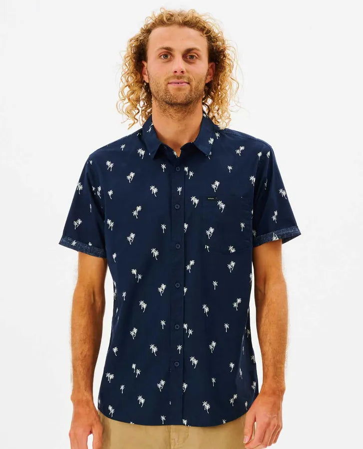 Paradise Palms Short Sleeve Shirt-Willocks Surf