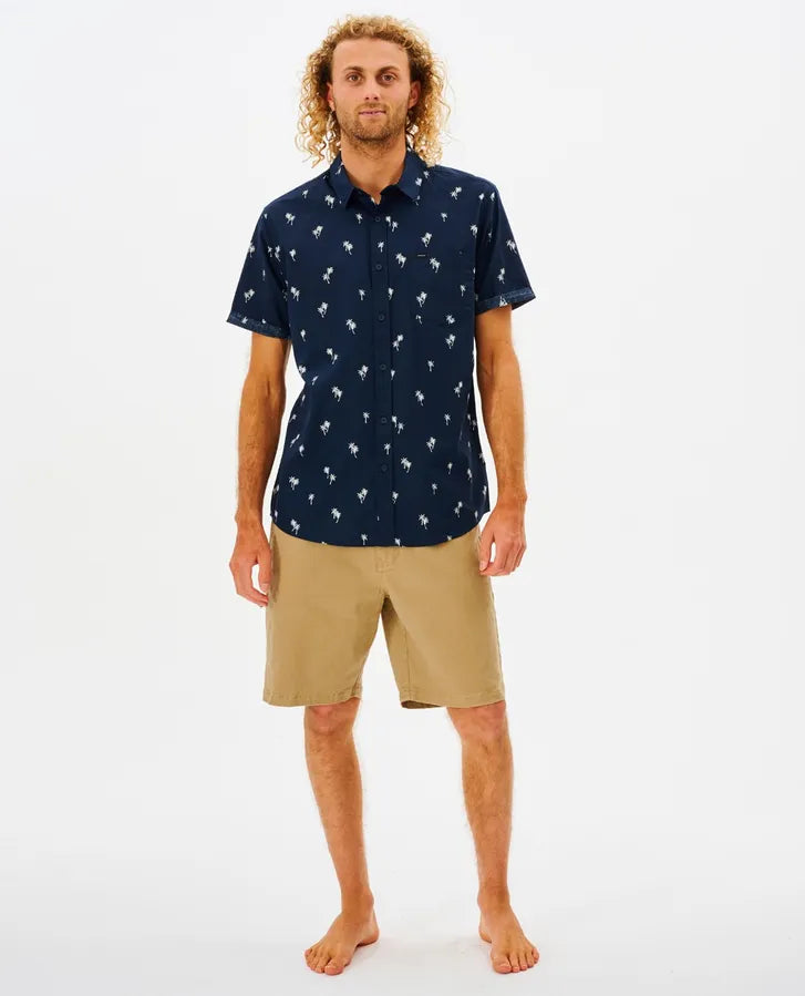 Paradise Palms Short Sleeve Shirt-Willocks Surf