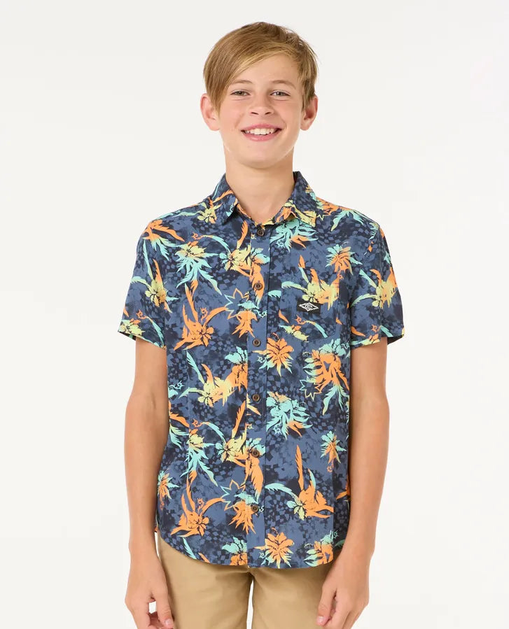 Raw Energy Shirt- Boys (8-16 years)-Willocks Surf