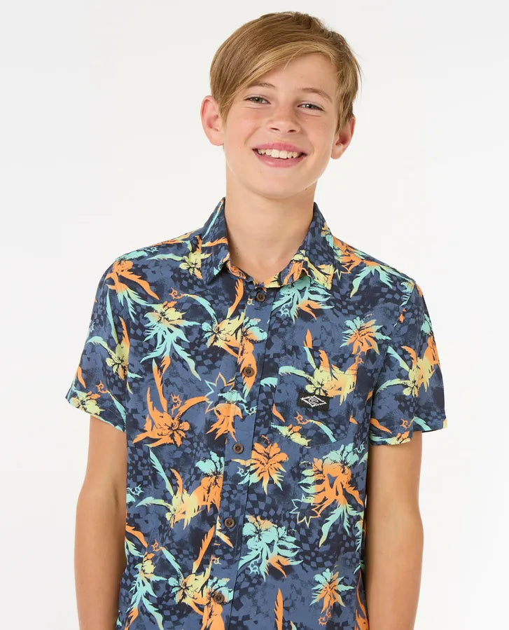 Raw Energy Shirt- Boys (8-16 years)-Willocks Surf