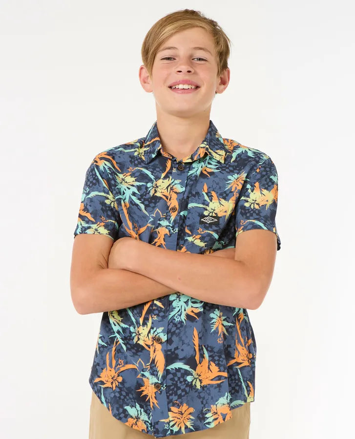 Raw Energy Shirt- Boys (8-16 years)-Willocks Surf
