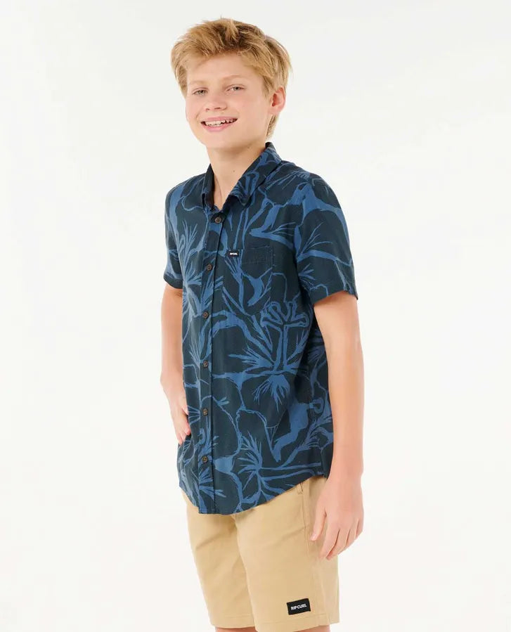 Artist Of The Search - Cody Welsh Short Sleeve Shirt - Boys (8-16 years)-Willocks Surf