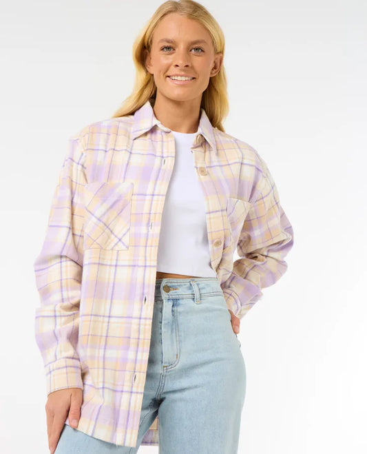 HIGH TIDE SOFT FLANNEL-Willocks Surf