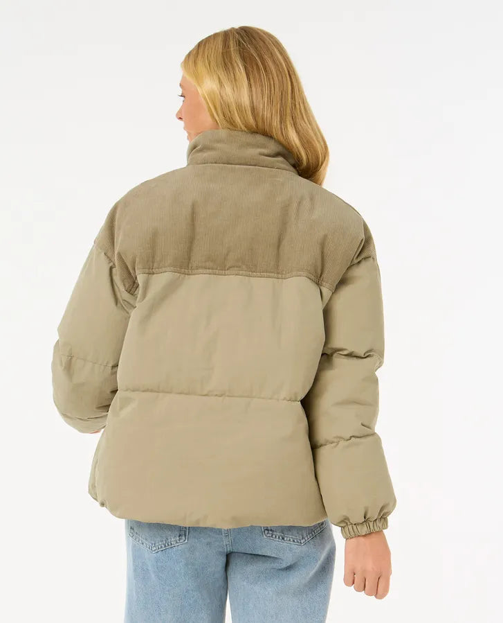HIGH TIDE MIXED CORD PUFFER-Willocks Surf