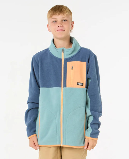 Raw Energy Block Fleece - Boys (8-16 years)-Willocks Surf