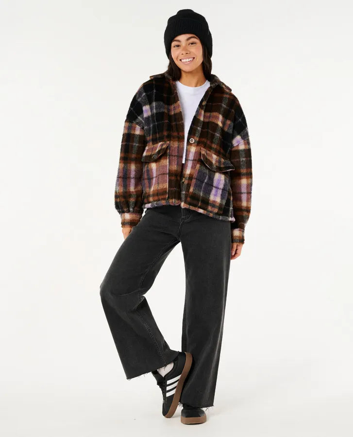 CALA NIGHTS CHECK JACKET-Willocks Surf