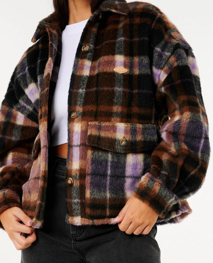 CALA NIGHTS CHECK JACKET-Willocks Surf