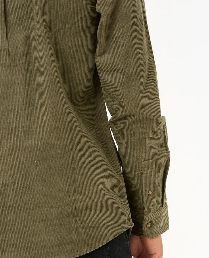 CLASSIC SURF CORD L/S SHIRT-Willocks Surf