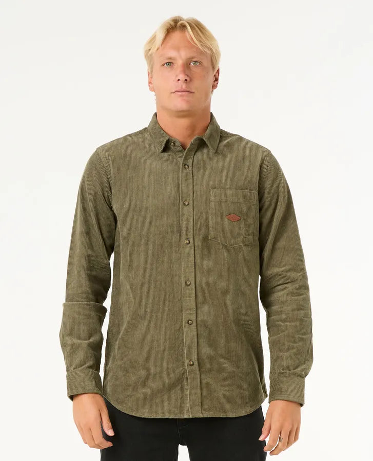 CLASSIC SURF CORD L/S SHIRT-Willocks Surf