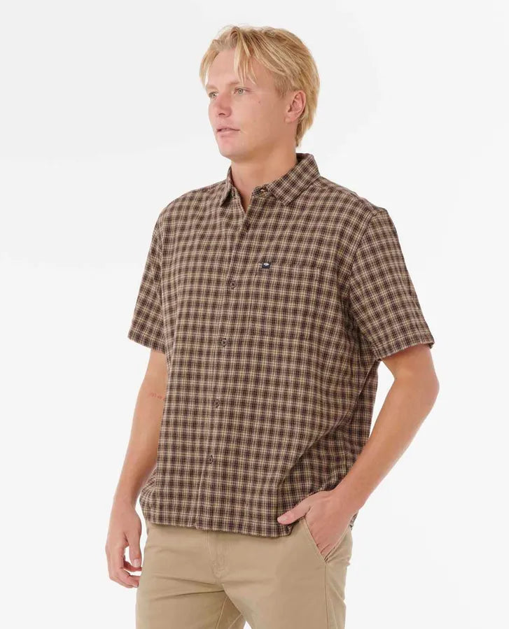 Classic Surf Check Short Sleeve Shirt-Willocks Surf