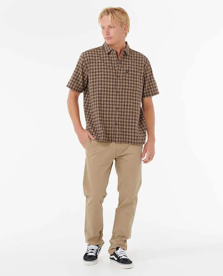 Classic Surf Check Short Sleeve Shirt-Willocks Surf