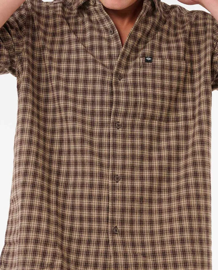Classic Surf Check Short Sleeve Shirt-Willocks Surf