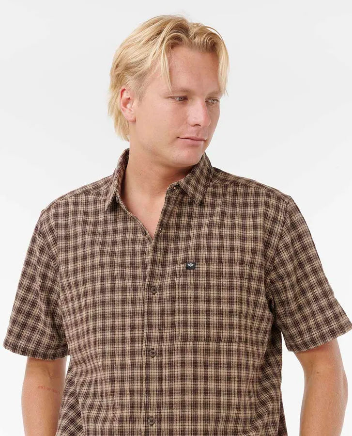 Classic Surf Check Short Sleeve Shirt-Willocks Surf