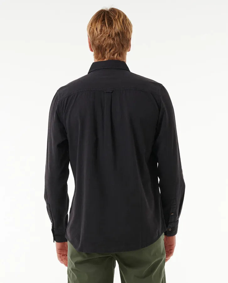 CLASSIC SURF WASHED L/S SHIRT-Willocks Surf