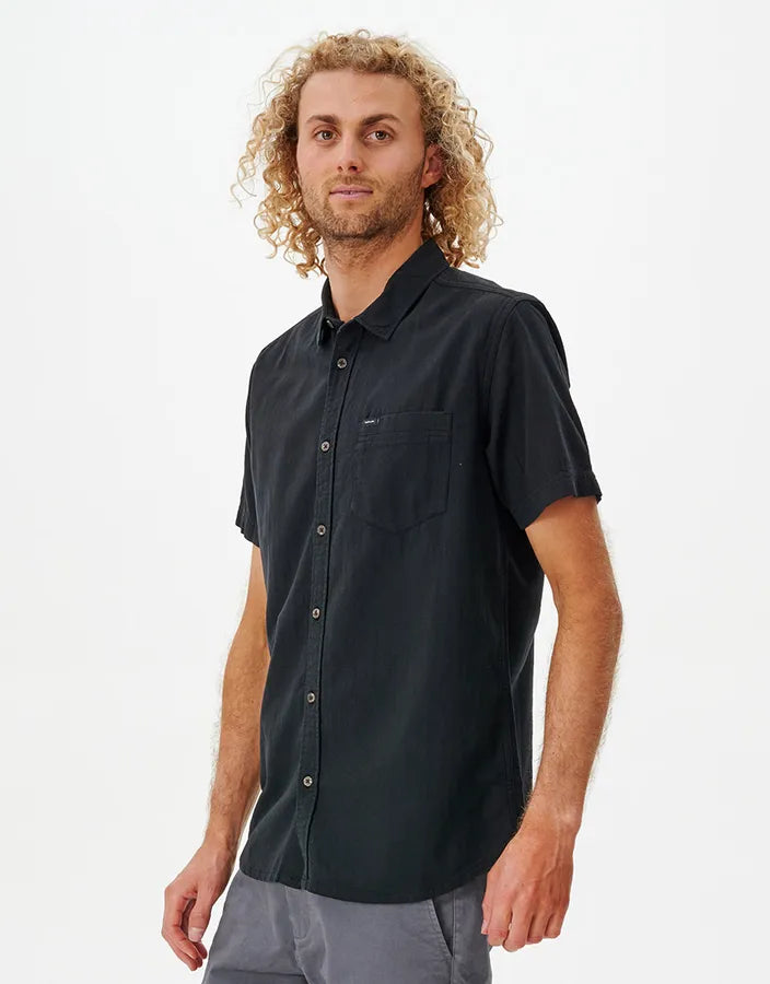 Classic Surf Washed Short Sleeve Shirt-Willocks Surf