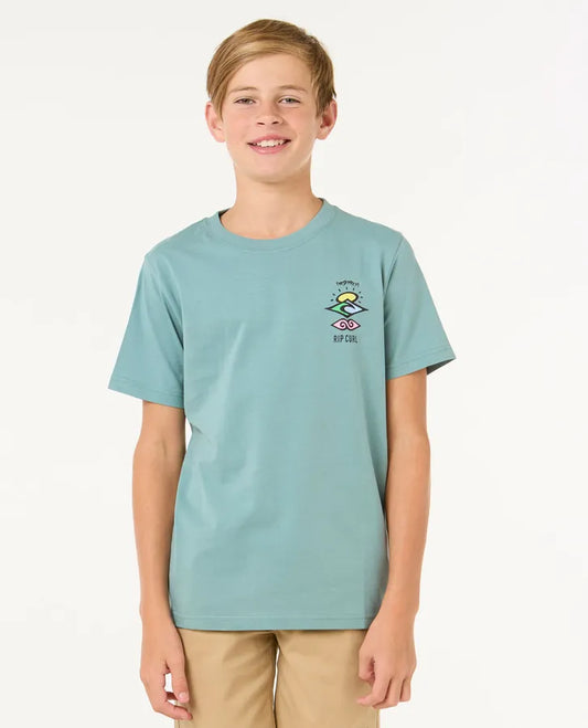 Search Icon Tee - Boys (8-16 years)-Willocks Surf