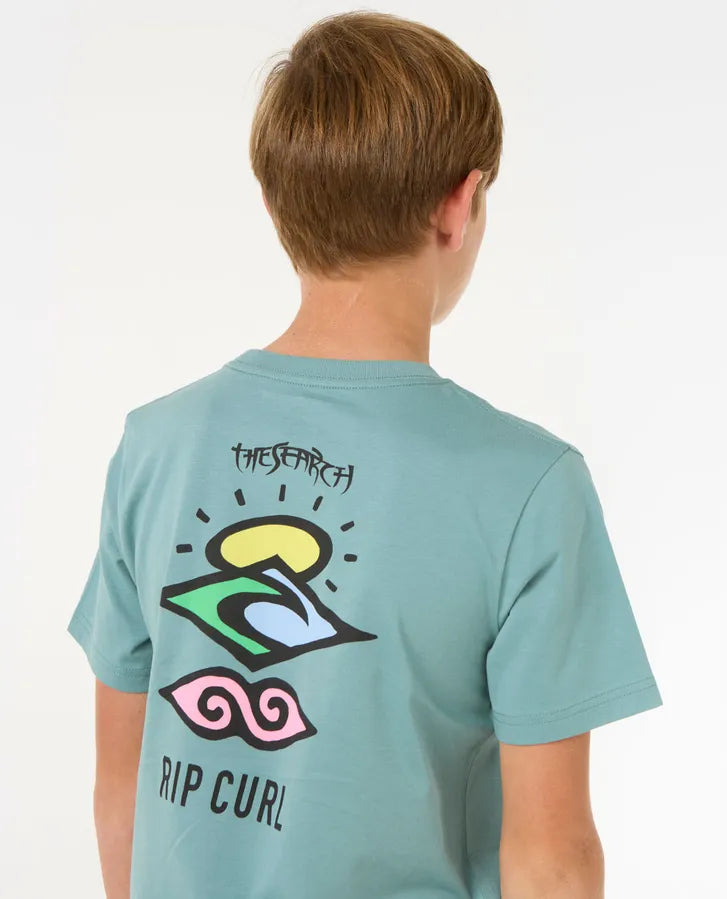 Search Icon Tee - Boys (8-16 years)-Willocks Surf