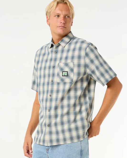 RAW ENERGY S/S PLAID SHIRT-Willocks Surf
