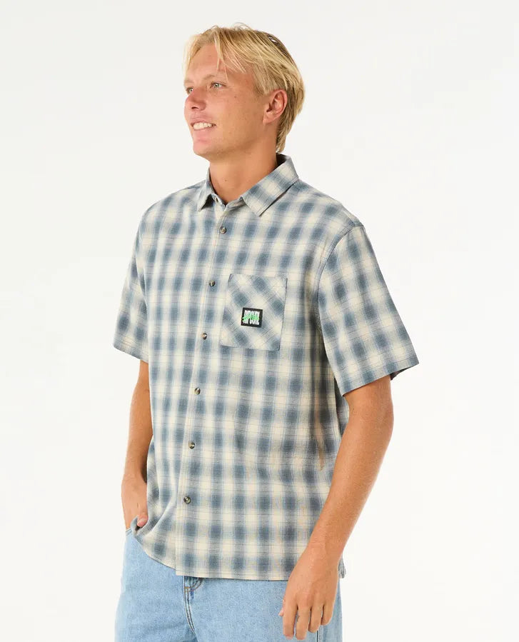 RAW ENERGY S/S PLAID SHIRT-Willocks Surf