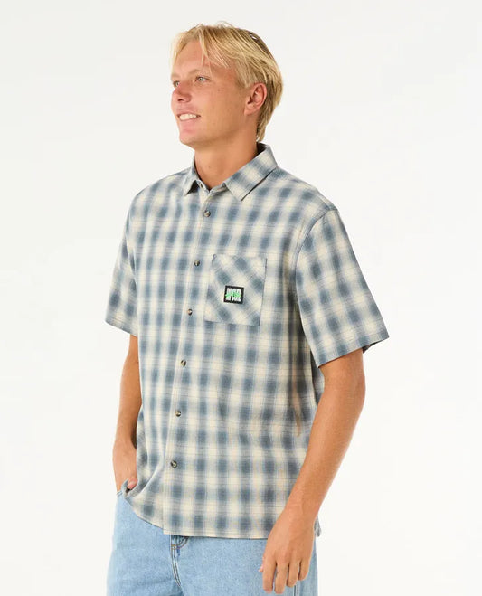 RAW ENERGY S/S PLAID SHIRT-Willocks Surf