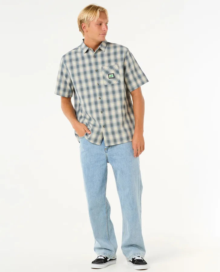 RAW ENERGY S/S PLAID SHIRT-Willocks Surf