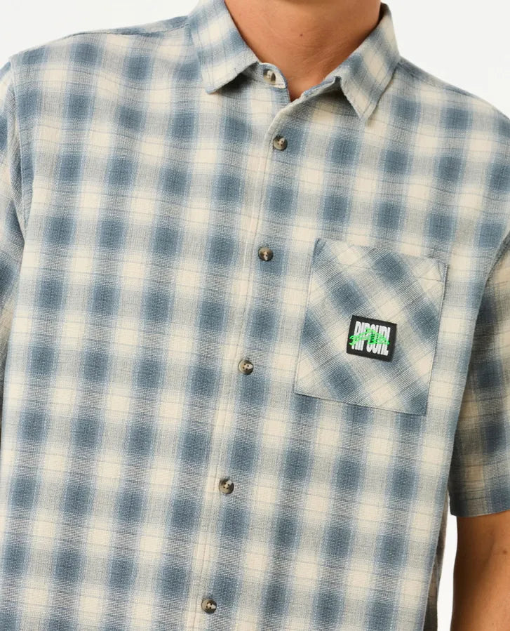 RAW ENERGY S/S PLAID SHIRT-Willocks Surf