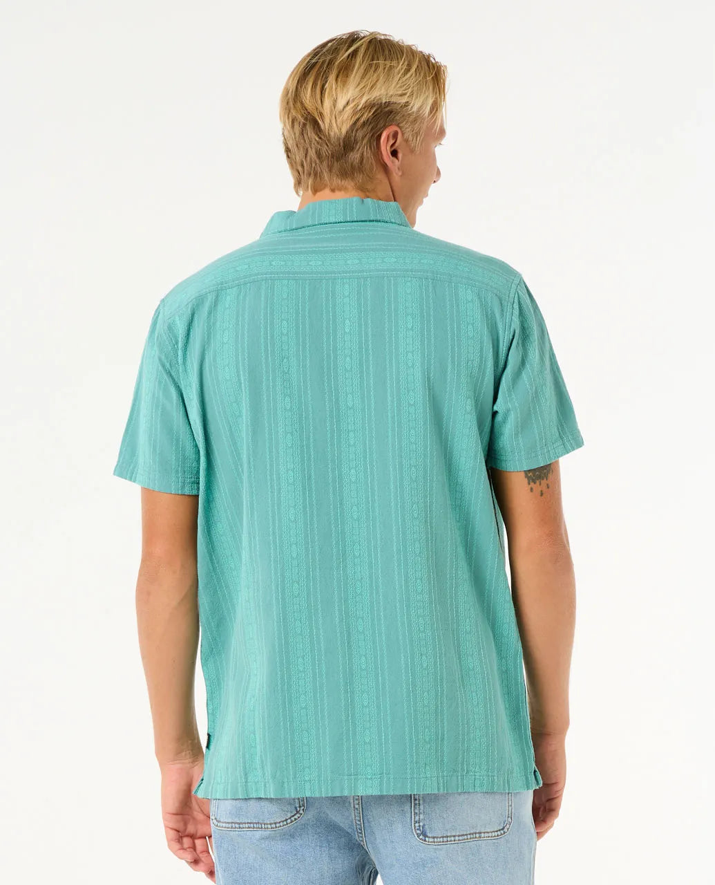 Raw Energy Stripe Short Sleeve Shirt