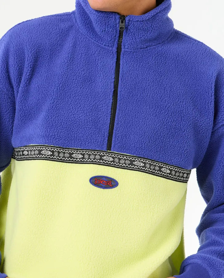 RAW ENERGY QUARTER ZIP POLAR