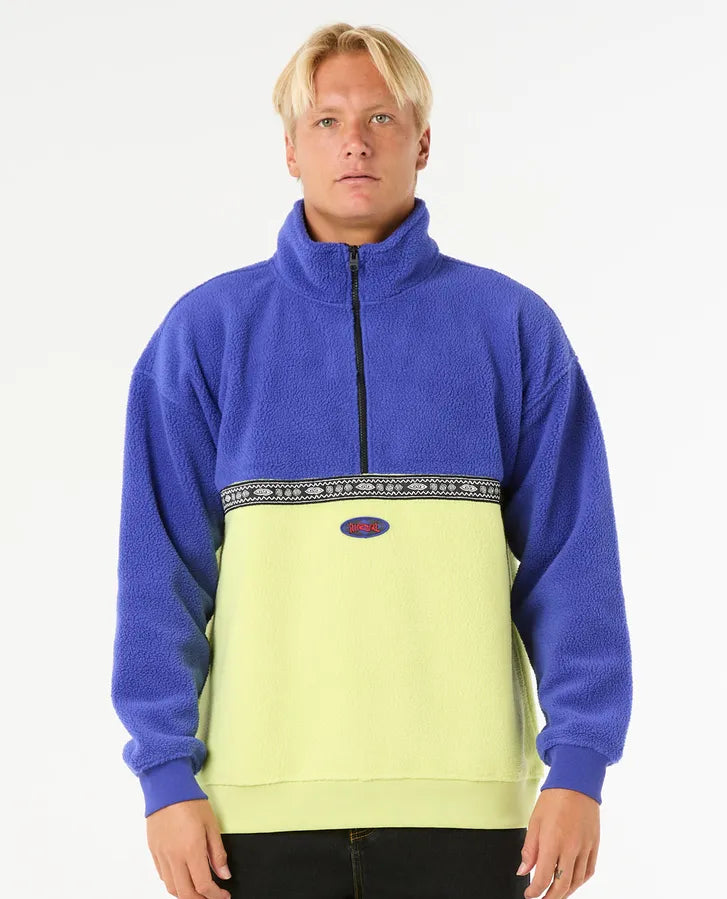 RAW ENERGY QUARTER ZIP POLAR
