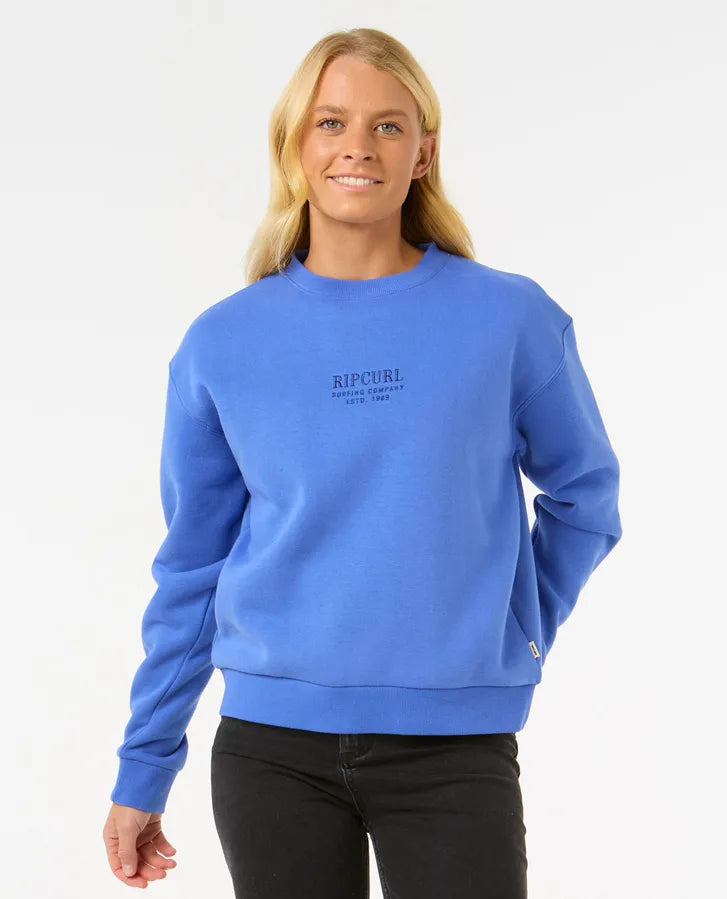 SURF STAPLE RELAXED CREW-Willocks Surf