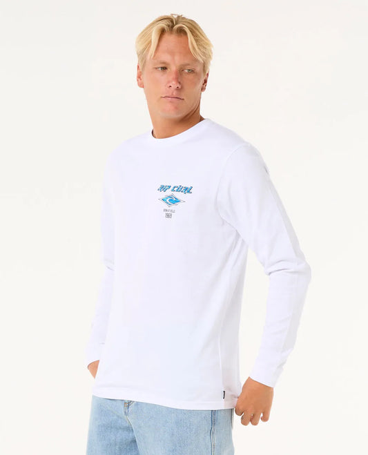 FADE OUT ICON L/S TEE-Willocks Surf