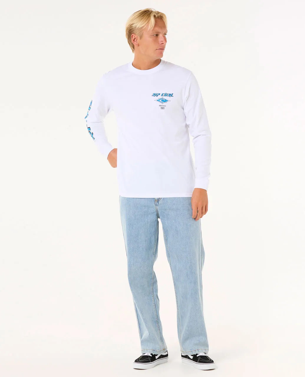 Fade Out Icon Long Sleeve Tee