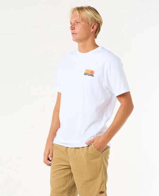 SURF REVIVAL STACKED TEE-Willocks Surf