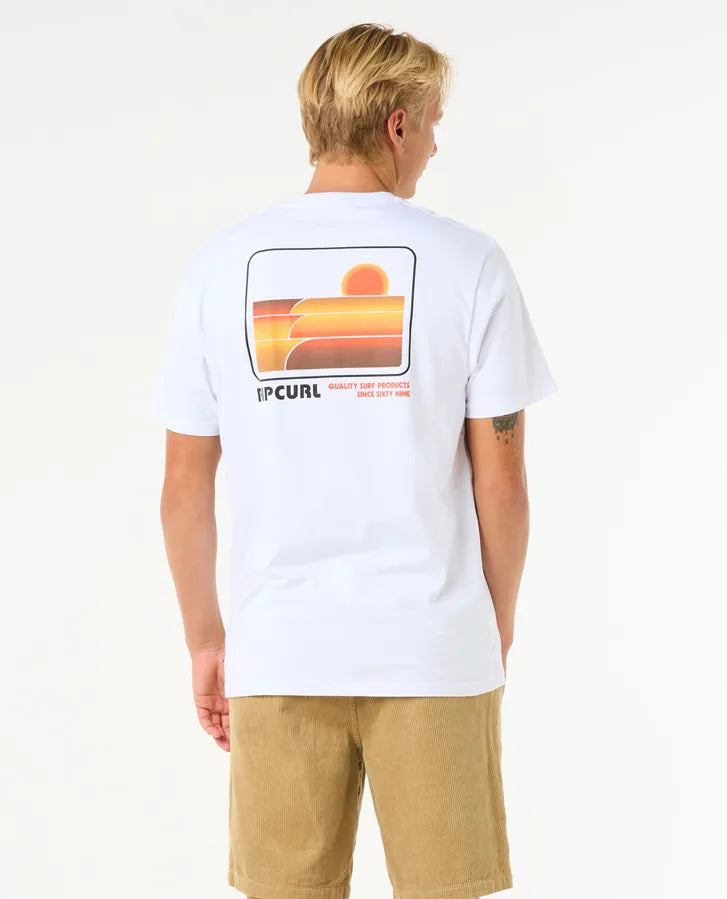 SURF REVIVAL STACKED TEE-Willocks Surf