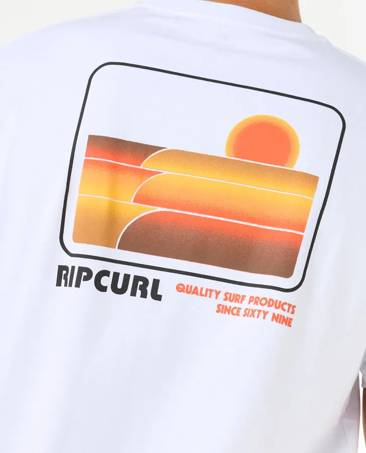 SURF REVIVAL STACKED TEE-Willocks Surf
