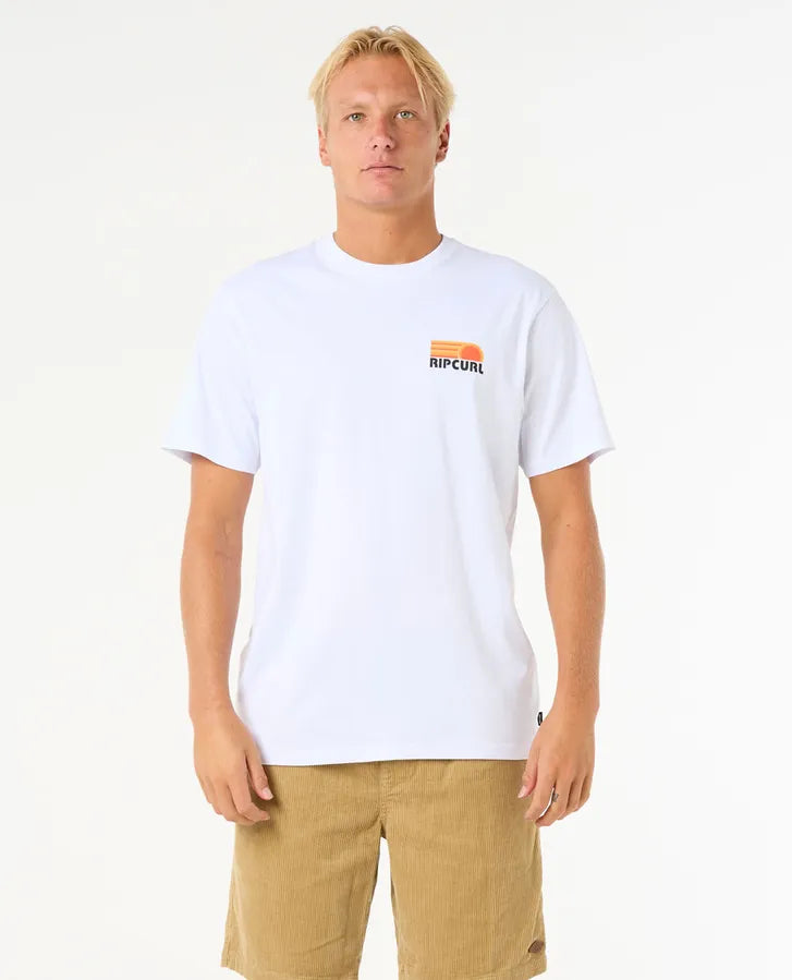 SURF REVIVAL STACKED TEE-Willocks Surf