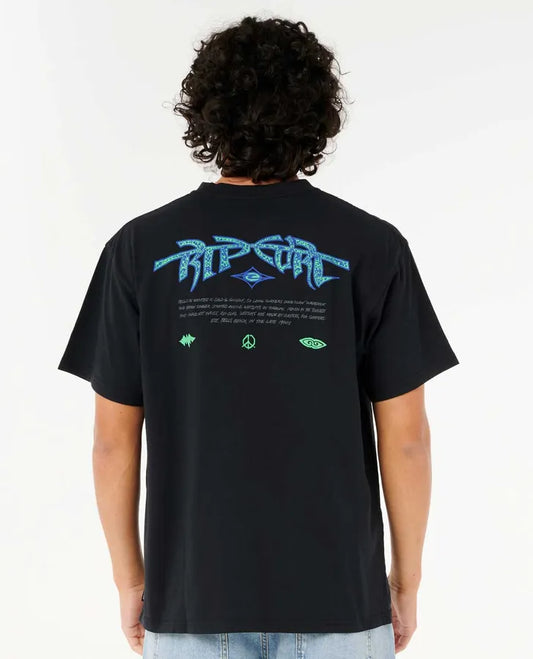 RAW ENERGY GNARLY TEE-Willocks Surf