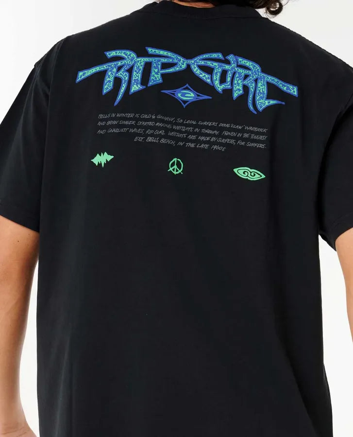 RAW ENERGY GNARLY TEE-Willocks Surf