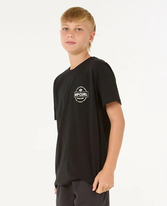 Stape Tee - Boys (8-16 years)-Willocks Surf