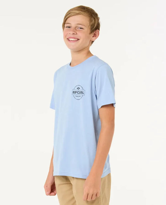 Stape Tee - Boys (8-16 years)-Willocks Surf