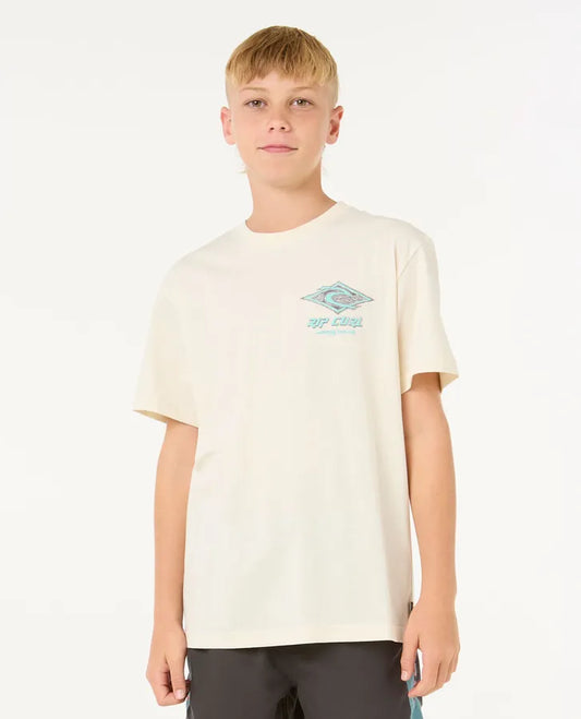 Raw Energy Dolphin Tee - Boys (8-16 years)-Willocks Surf