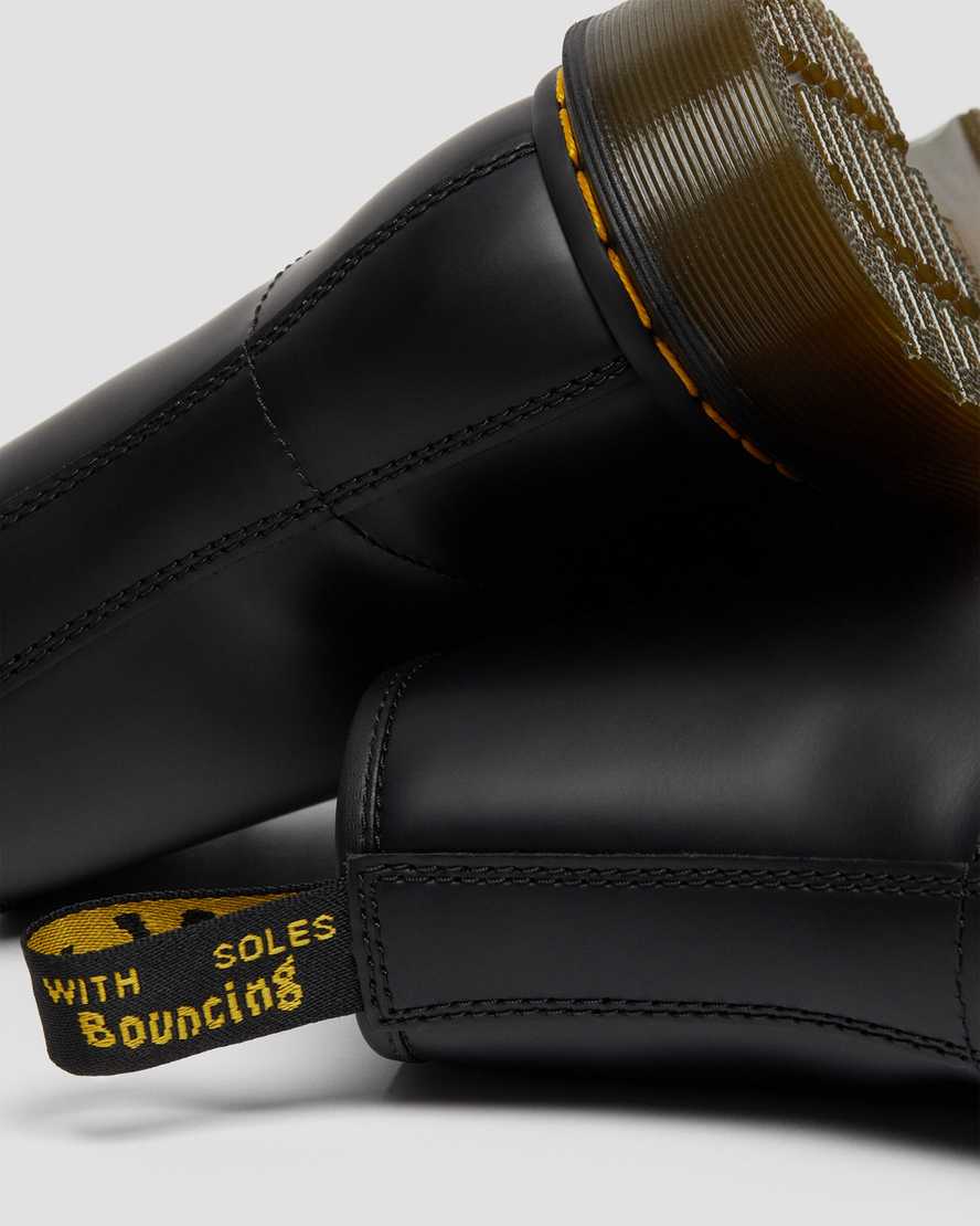 1460 8 Eye Boot Black Smooth-Willocks Surf