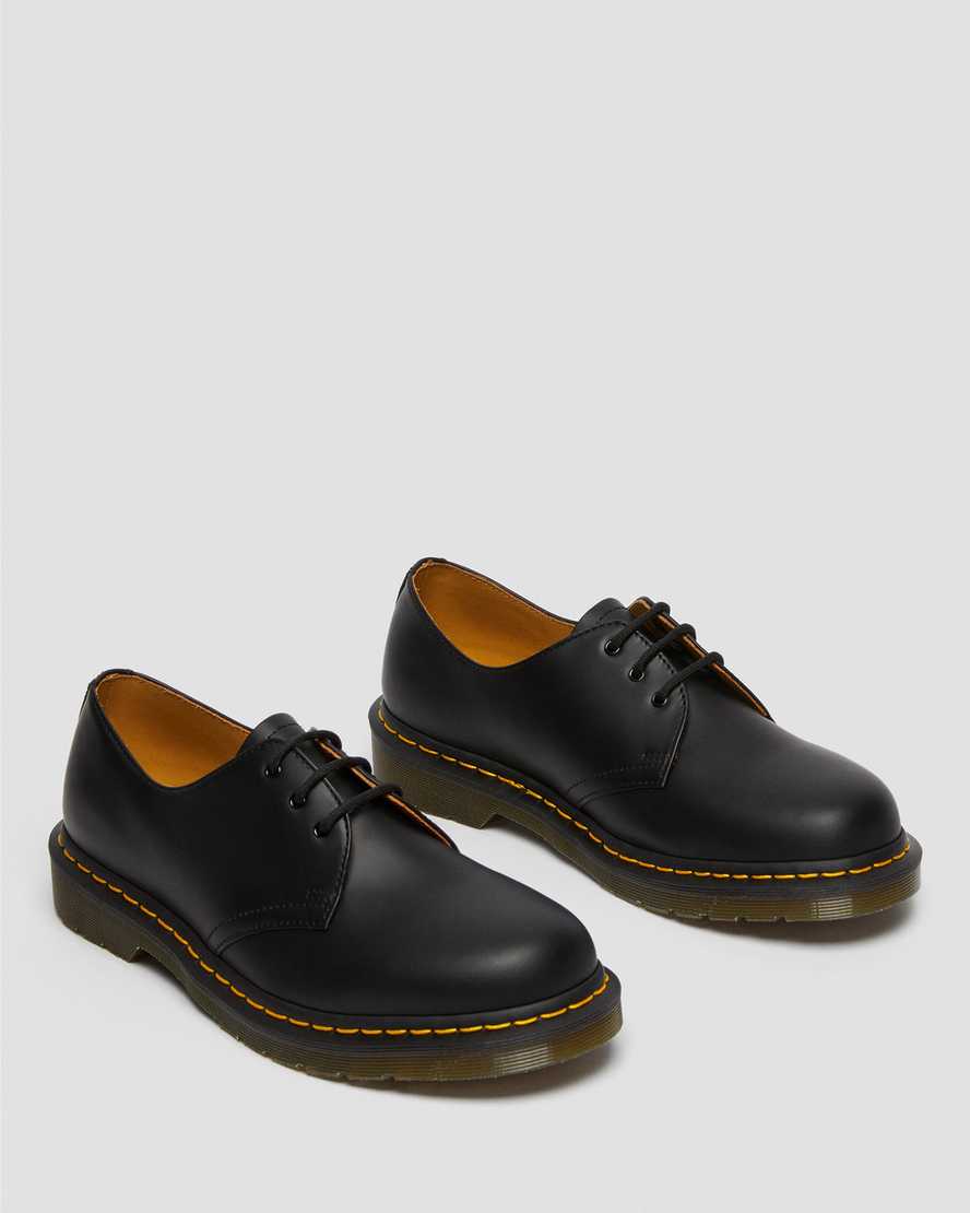 1461 3 Eye Shoe Black Smooth-Willocks Surf