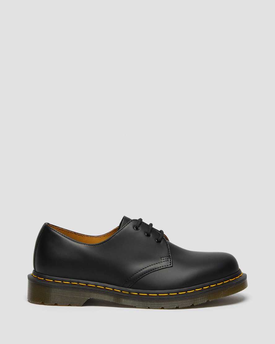 1461 3 Eye Shoe Black Smooth