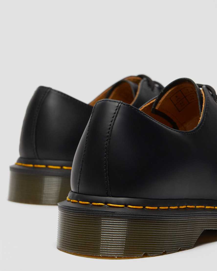 1461 3 Eye Shoe Black Smooth