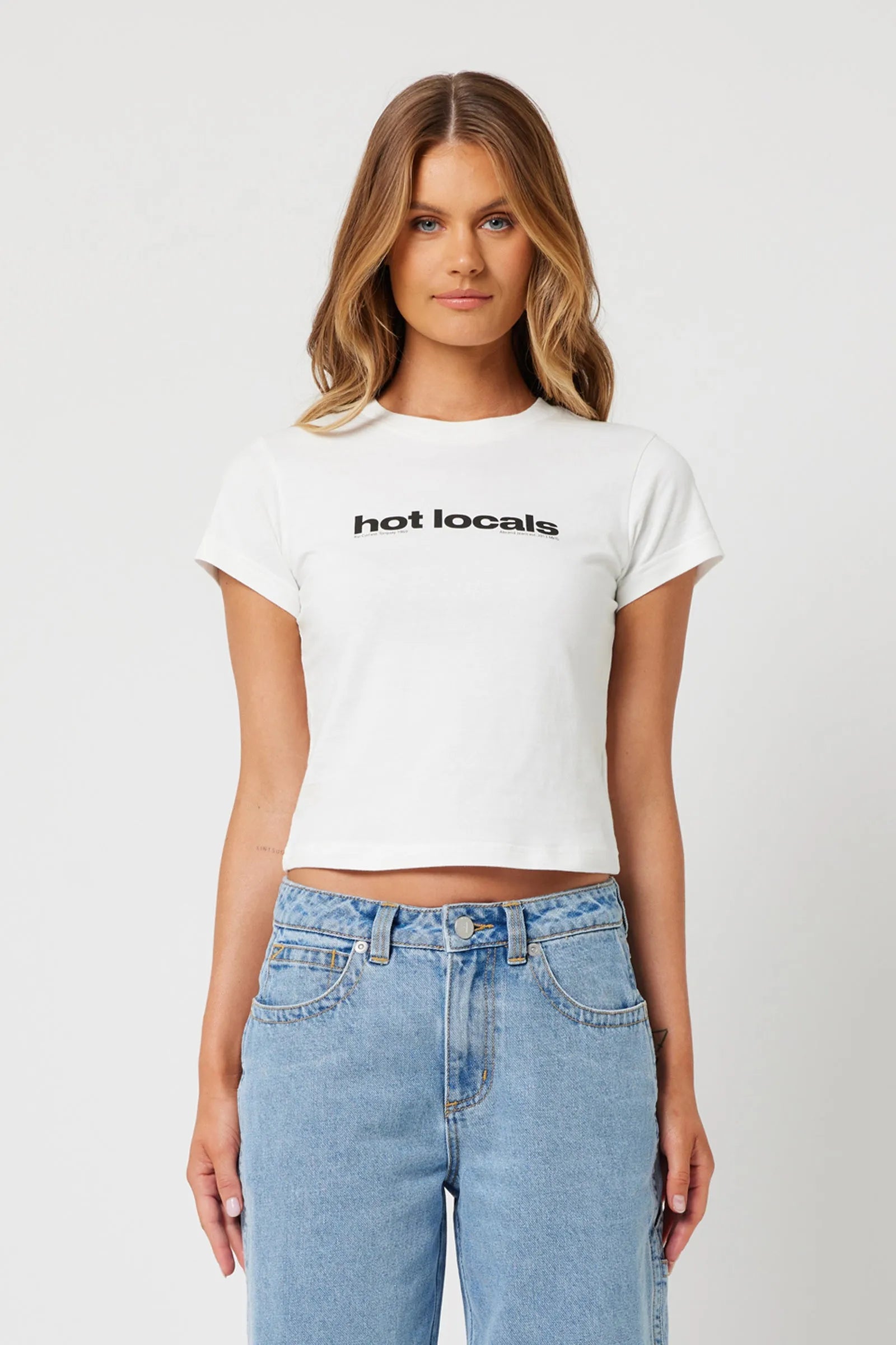 Rip Curl Hot Locals Baby Tee-Willocks Surf