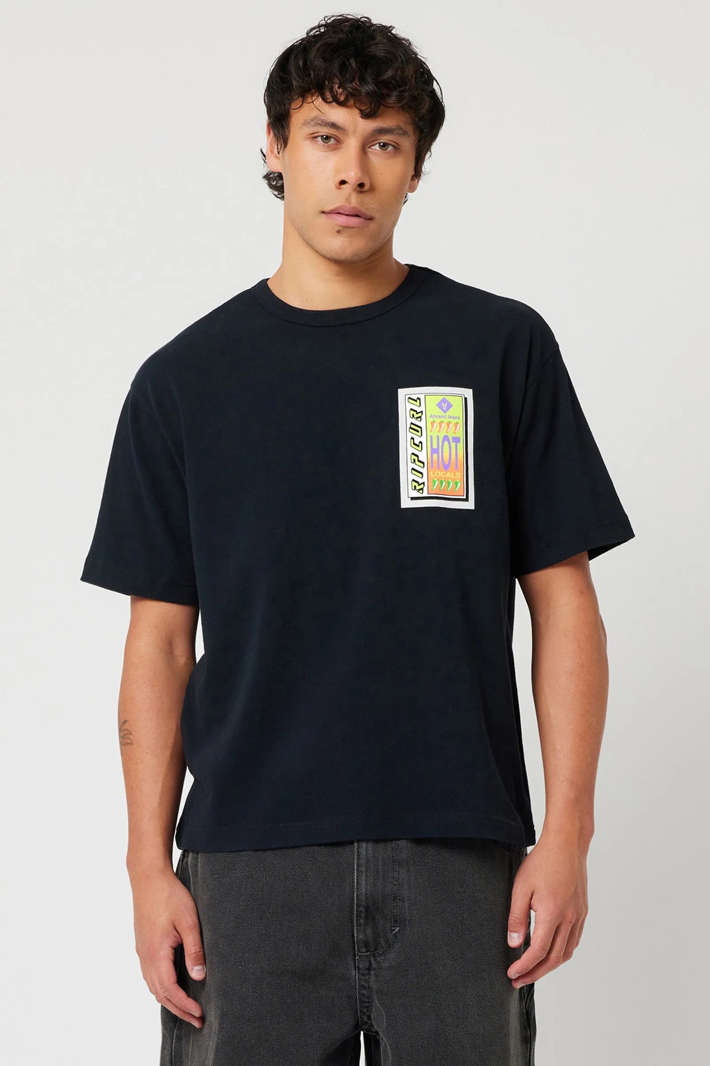 Rip Curl Hot Locals Tee Black